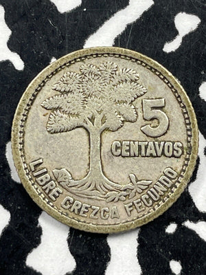 1952 Guatemala 5 Centavos Lot#M0920