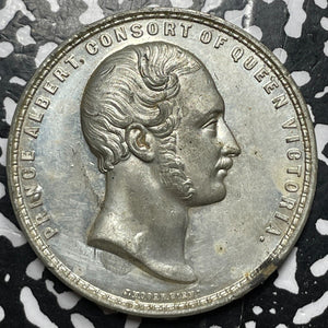 1861 G.B. Prince Albert Death Medal By J. Moore Lot#JM5610 Scarce! 43.5mm