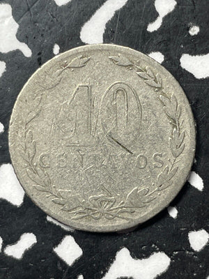 1927 Argentina 10 Centavos Lot#M1434