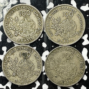 1901 Brazil 100 Reis (4 Available) (1 Coin Only)