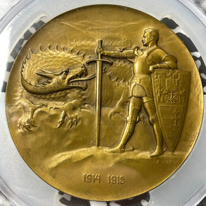 1915 Austria Conrad Von Hotzendorf Medal PCGS SP65 Lot#GV6619 Hauser-7263