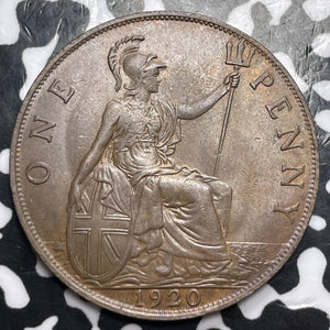 1920 Great Britain 1 Penny Lot#D4566 High Grade! Beautiful!