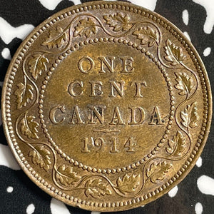 1914 Canada Large Cent Lot#D5073 High Grade! Beautiful!