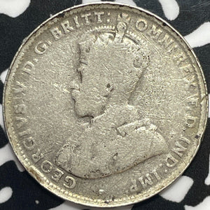 1915 Australia 1 Shilling Lot#M7259 Silver!
