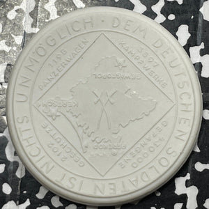 1942 Germany Third Reich Capture Of Sevastopol White Porcelain Medal Lot#OV669