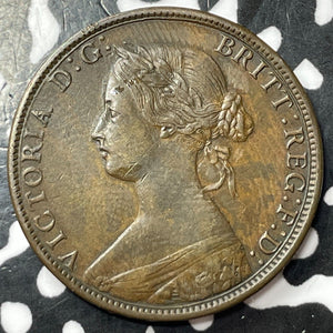 1864 New Brunswick Large Cent Lot#D3880 Nice!