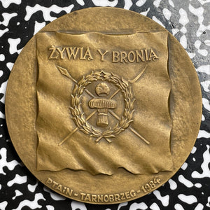 1984 Poland Wojciech Bartos Glowacki Medal Lot#OV990 70mm