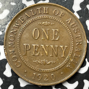 1920 Australia 1 Penny Lot#D5308 No Dot