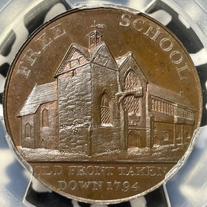 1797 G.B. Warwickshire Kempson's 1/2 Penny Conder Token PCGS MS64BN Lot#G5940
