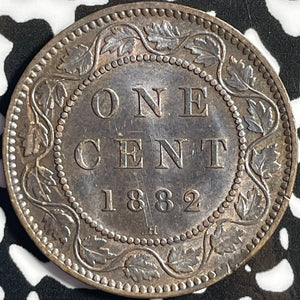 1882-H Canada Large Cent Lot#D5054 High Grade! Beautiful!
