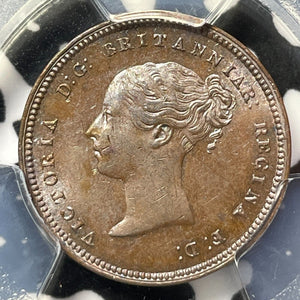 1851 Great Britain 1/2 Farthing PCGS MS63BN Lot#G5240 Choice UNC! S-3951