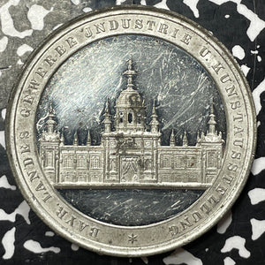 1882 Germany Nurnberg Trade, Industry, & Art Medal Lot#OV606 48mm