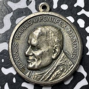 Undated Pope Paul II Religious Medalet Lot#D6212 27mm